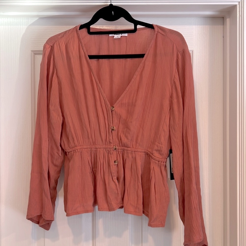 O’Neill Salmon Celine Blouse Medium